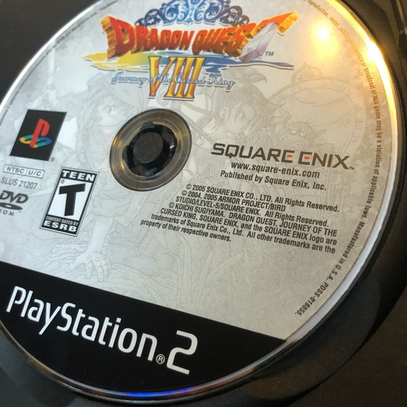 PS2 Dragon Quest VIII: Journey of the Cursed King PlayStation 2, 2005 complete - Picture 2 of 5